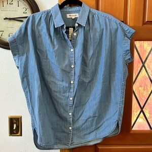 Madewell Oversized Chambray button down